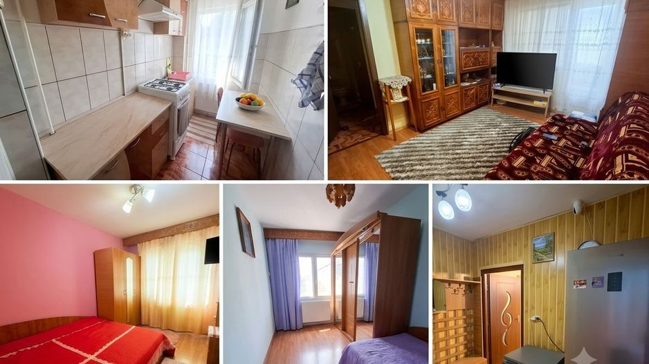Apartament 3 Camere, Complet Mobilat – Cornișa Bistriței (Etaj 2) - Poză 1