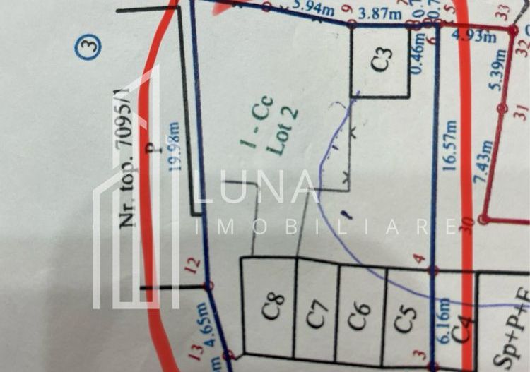De vânzare teren 380 mp – Brașov, Strada Cireșului - Poză 1