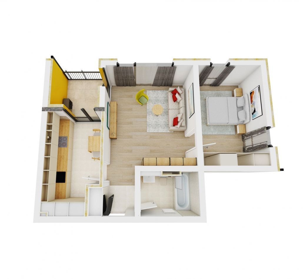 Apartamente decomandate | Lift | Gradina proprie | Dezvoltator - Poză 1