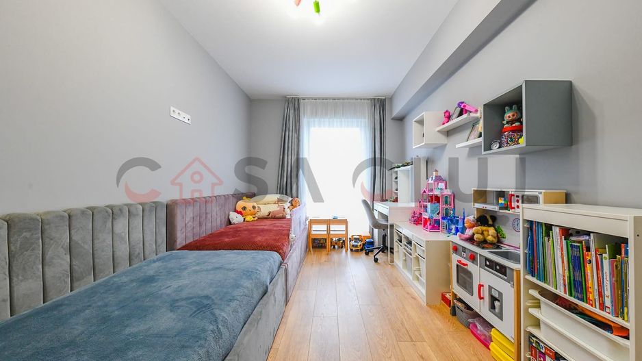 3 camere, bloc nou, etaj intermediar - Poză 9