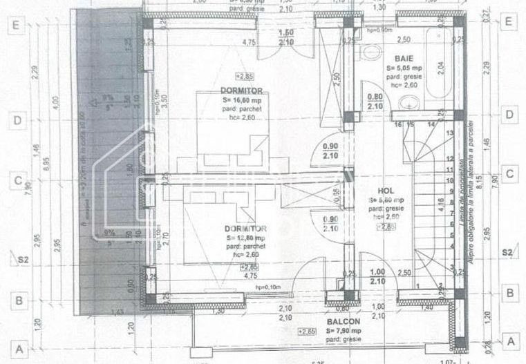 Duplex Modern cu 4 camere si gradina, în Gușterita - Schiță 9