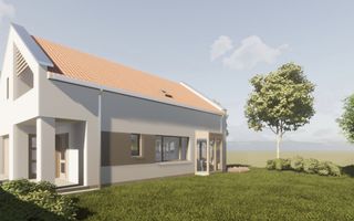 Casă in construcție P+M, Teren 565 mp - Str. George Enescu - Carei - Poză 1