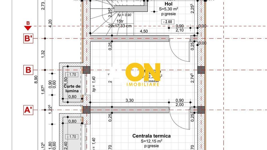 Casa semifinisata, 4 camere, 554 mp teren, Cetate - Poză 16