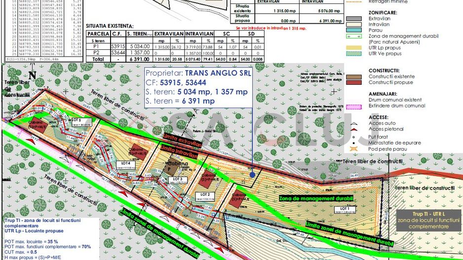 Teren cu Puz pe aprobat, loturi Poiana Horea, Cluj. - Poză 2