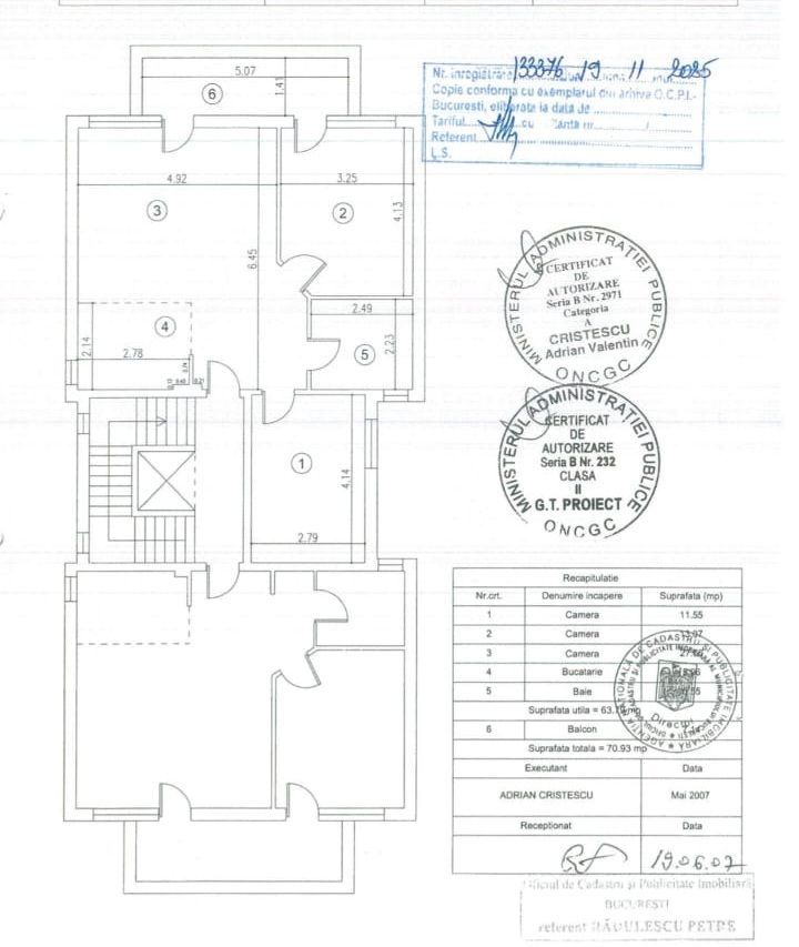 Apartament 3 camere, Timpuri Noi, la 7 min de metrou. - Poză 8