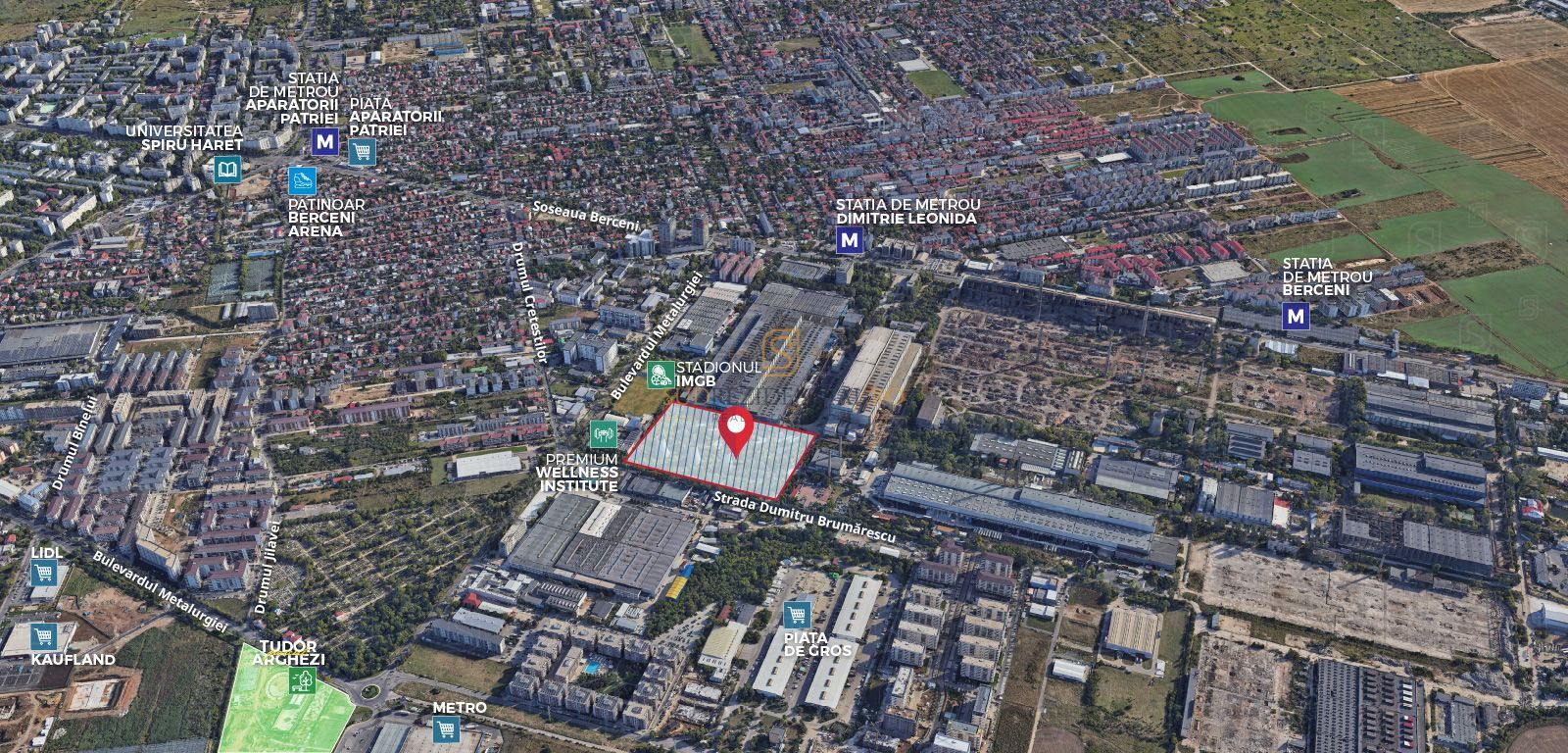 Oportunitate investitie – Teren 50.561 mp, pozitie premium, Sector 4 - Poză 5