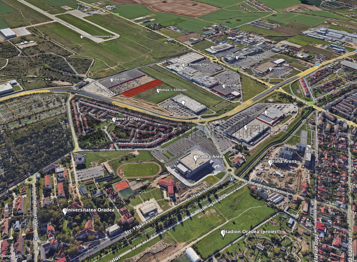 Sapient | Teren cu PUZ aprobat pentru Retail Park _ Oradea - Poză 3