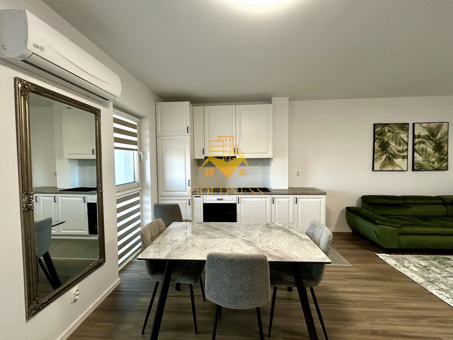 2 camere open space, Modern, Parcare, Vivo, Zona Oncos, Floresti - Poză 3