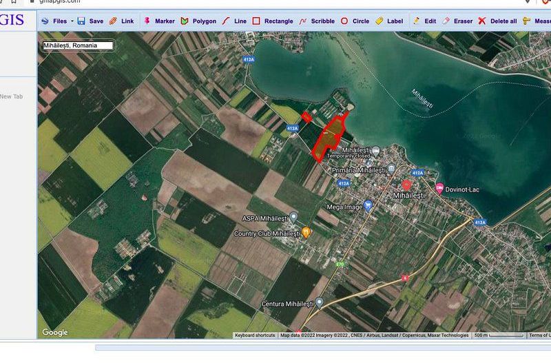 Teren extravilan Mihailesti 15 ha - Poză 4