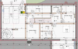 Vila de lux cu arhitectură superbă, cu panorama spre Cluj! - Schiță 4