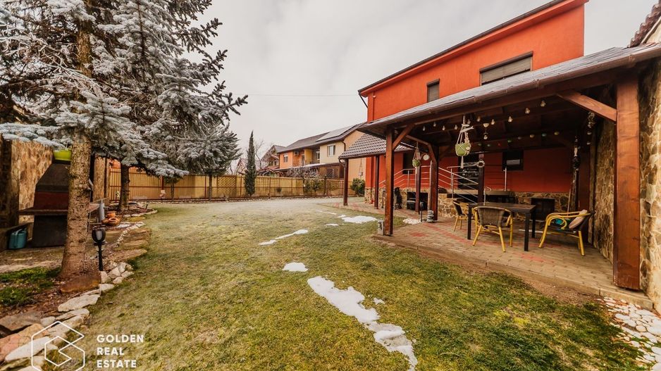 Vila de lux, D+P+E+M, Gradiste, la cheie, 300mp, 6 camere, teren 580mp - Poză 26