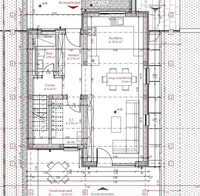 Locuinta individuala P+1E in Sacalaz. - Poză 4