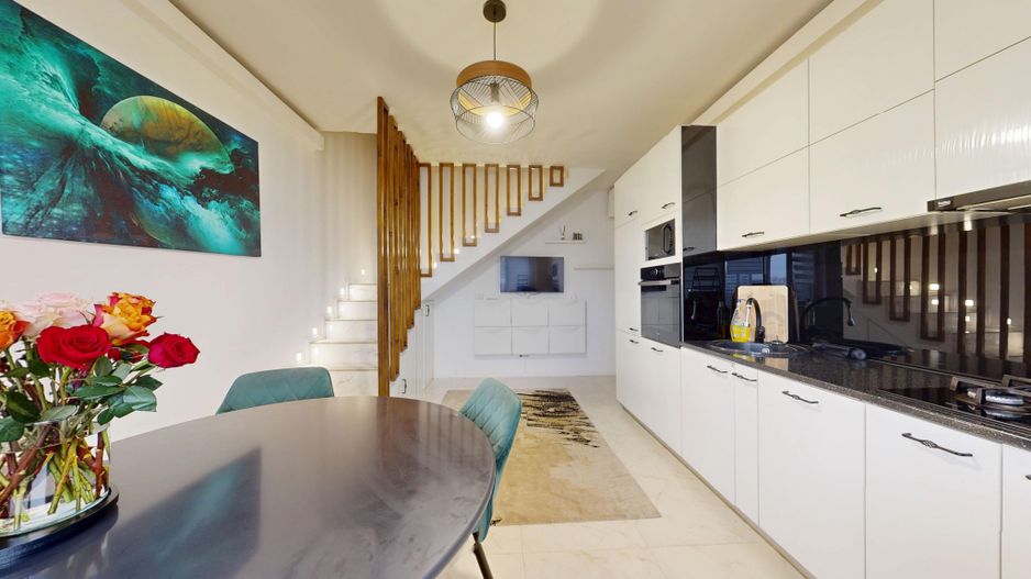 Duplex 4 camere modern | Mobilat integral - Poză 3