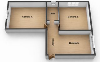 Apartament 2 camere decomandat, 52 mp + boxa 10 mp – Intre Lacuri - Poză 8