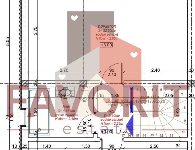 Duplex de vanzare in Mosnita | La asfalt | Toate utilitatile | COMISION 0% - Schiță 21