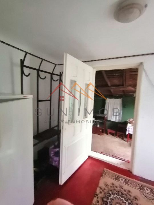 Casa rustica 3 camere, 4000 mp teren, cabana din lemn, pomi fructiferi - Poză 13