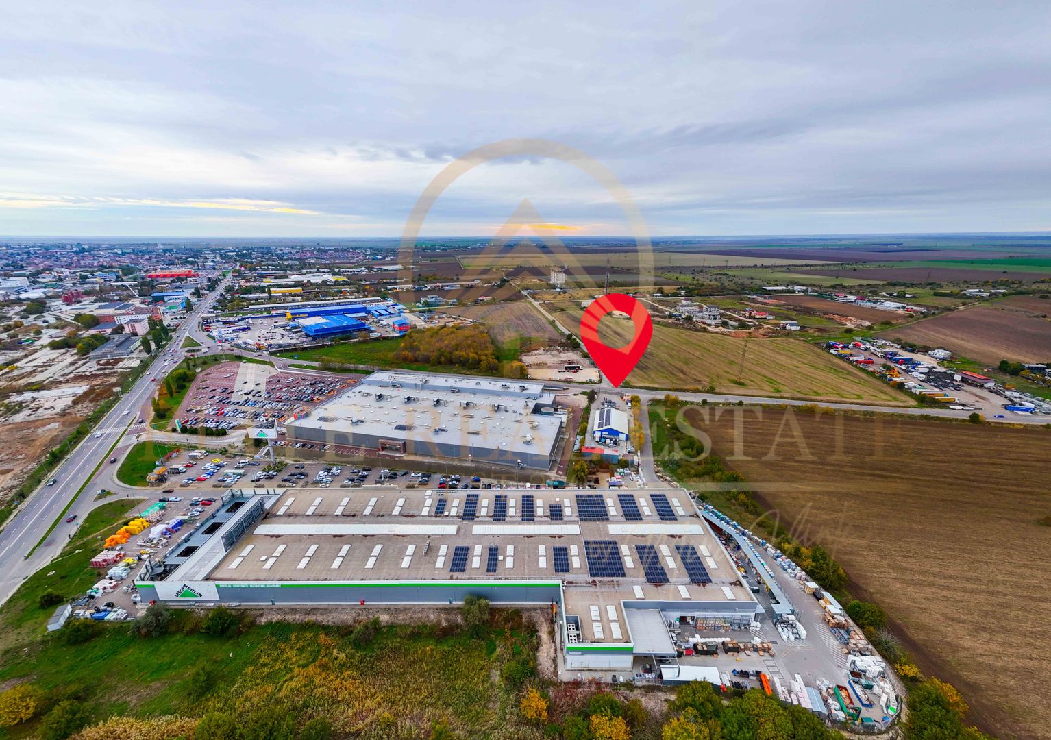 Aurel Vlaicu - Teren 3000 mp cu deschidere 30 m la Varianta Ovidiu. - Poză 2