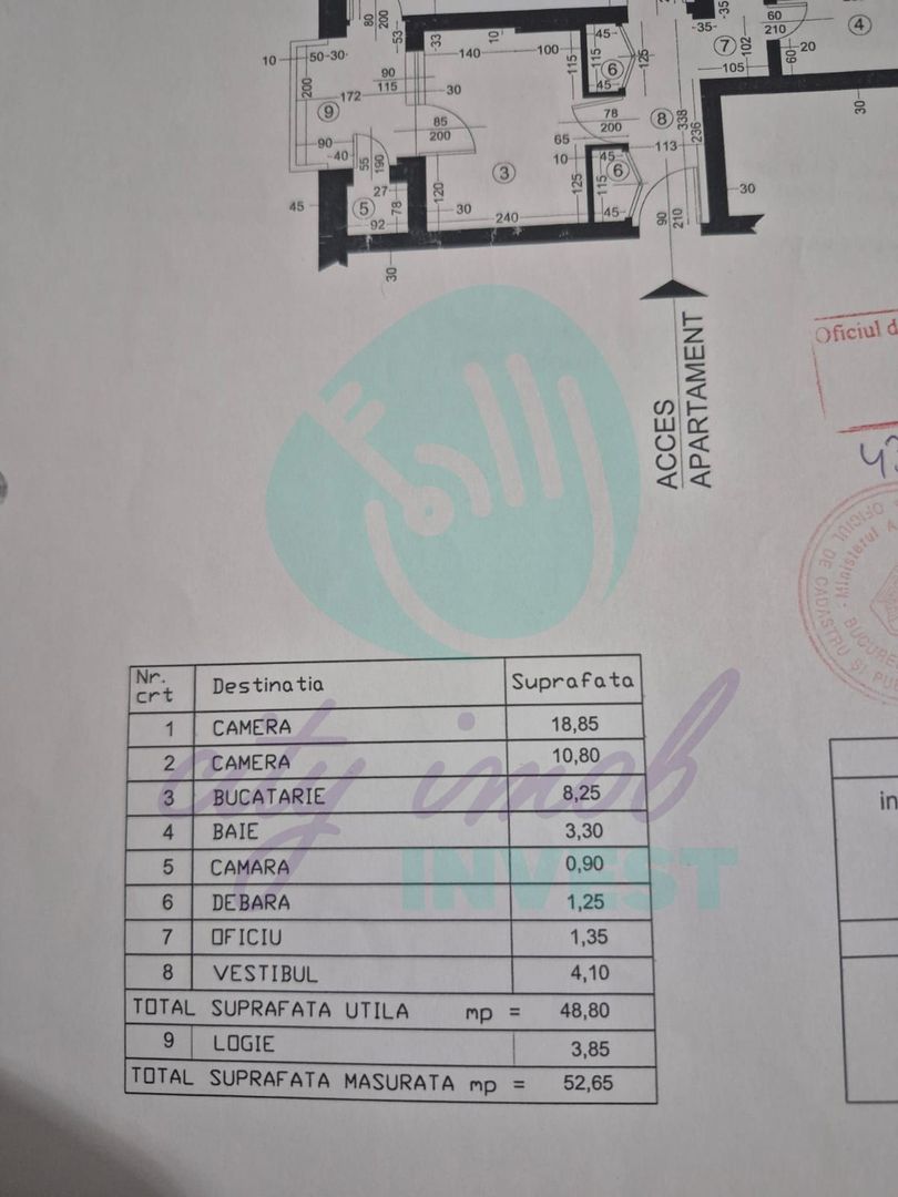 2 camere in BLOC RUSESC - Poză 11