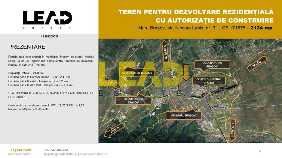 OPORTUNITATE INVESTITIE LOCUINTE COLECTIVE CU AUTORIZATIE DE CONSTRUIRE - Poză 2
