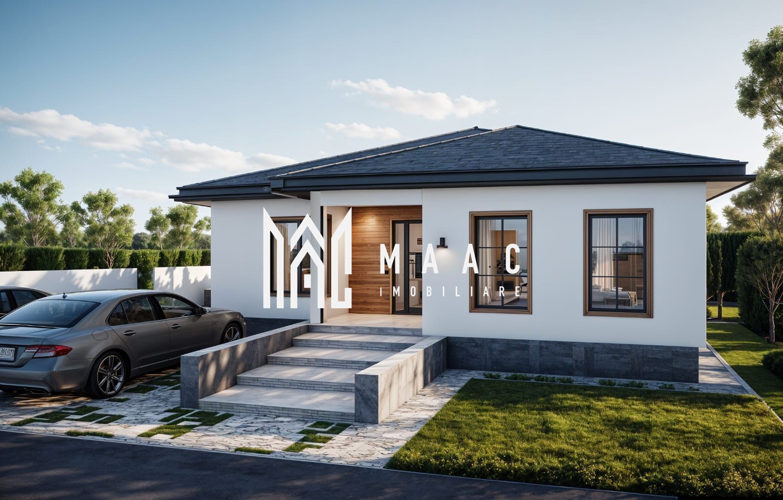 Casa pe un singur nivel | 500 mp teren | Selimbar - Poză 3