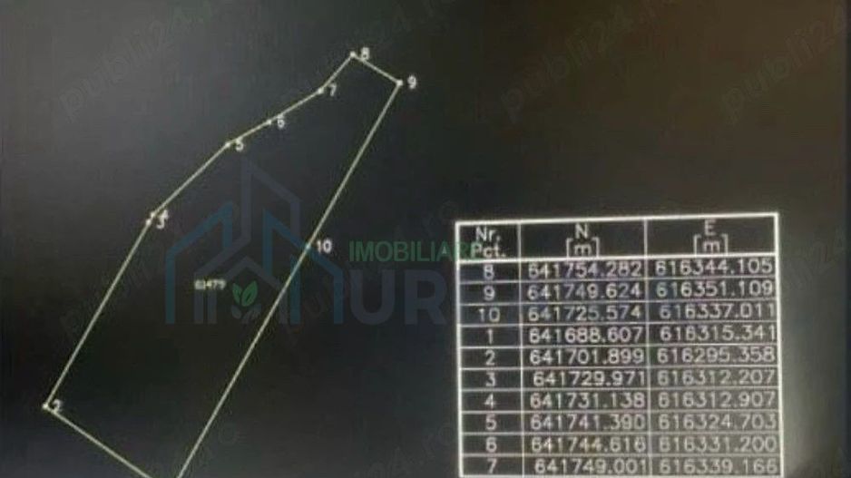 Teren intravilan 1400 mp cu deschidere la E85, Cristești, jud. Iași - Poză 4