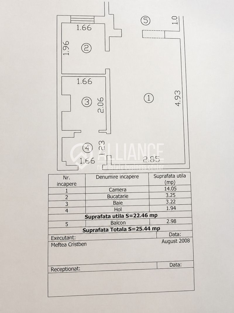 Garsoniera 26 mp (COD10)- CET - Poză 4