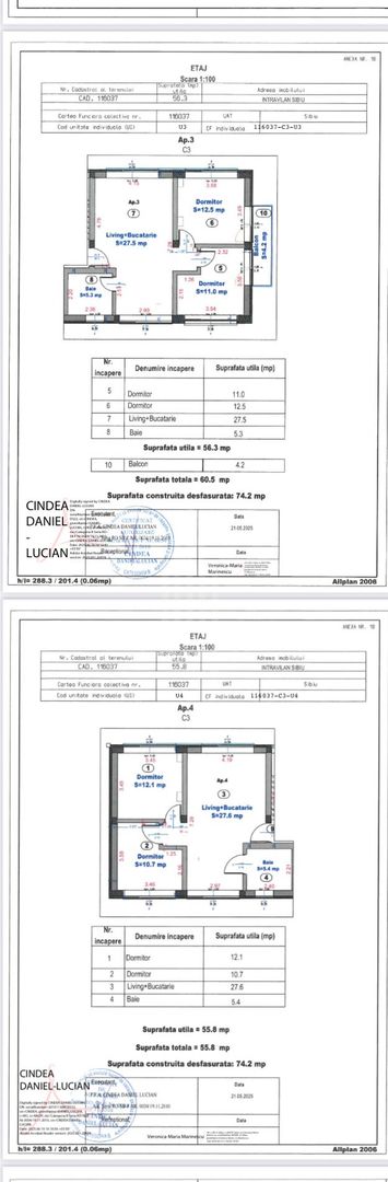 Apartamente de vânzare în Turnisor-Ansamblu rezidențial P+1+M - Poză 9
