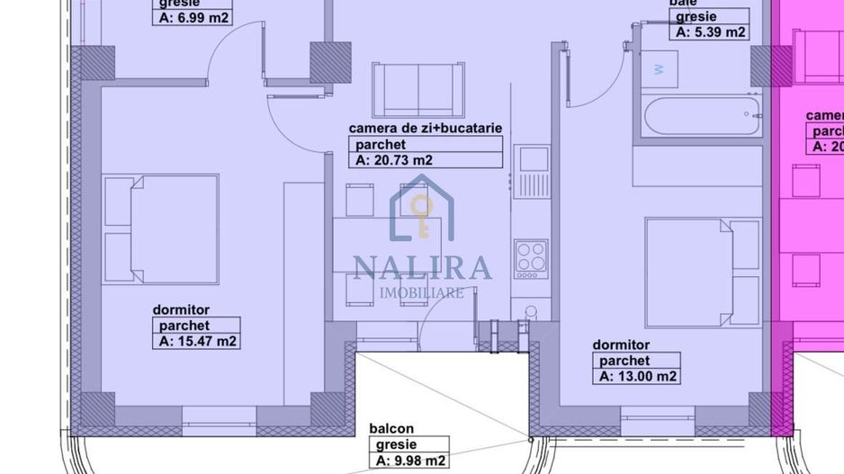 Apartament 3 camere de vanzare - bloc nou - Poză 10