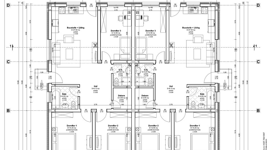 Torontalului – Metro 2 | Duplex pe Parter | 3 Dormitoare | Asfalt | Comision 0% - Poză 29