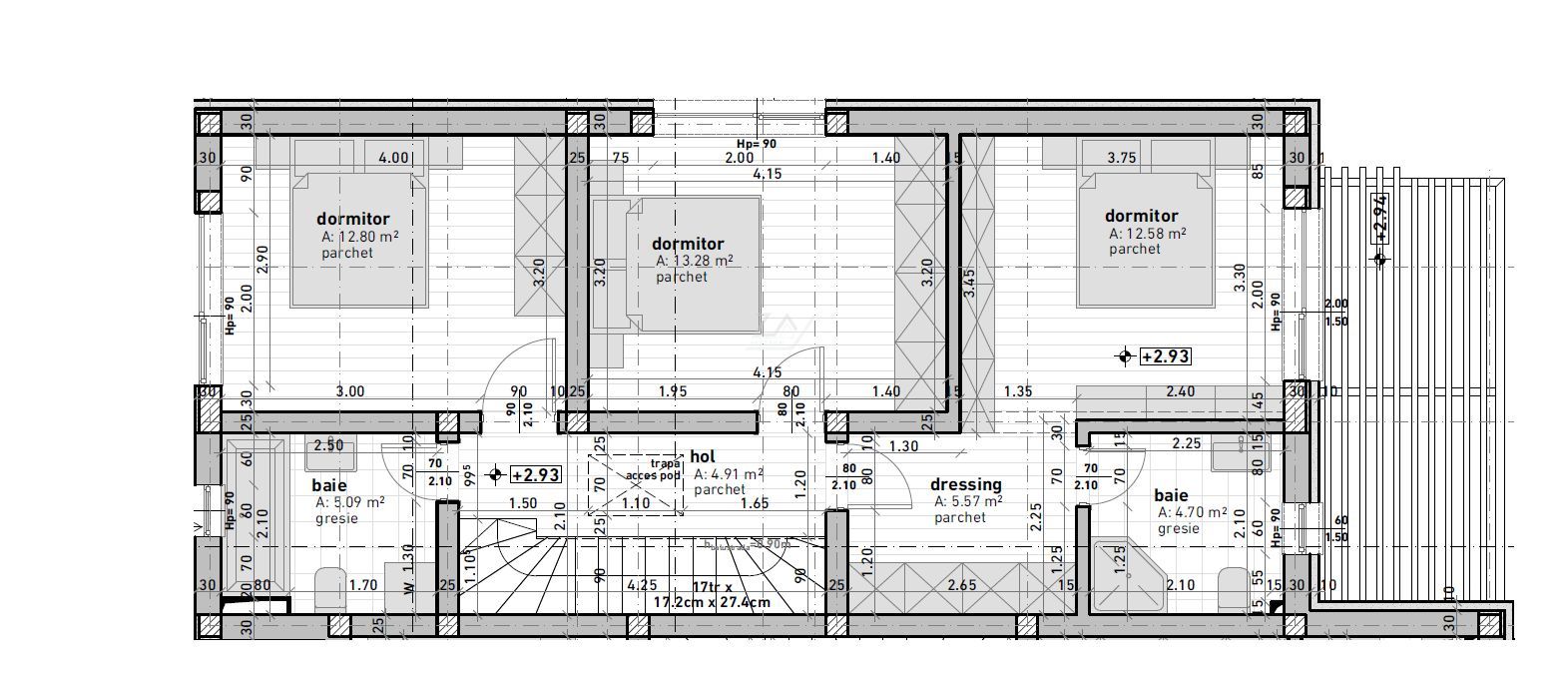 COMISION 0! Duplex finalizat cu 5 camere si 3 bai. Panouri fotovoltaice. - Poză 16