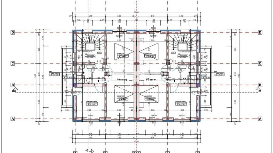 Duplex 4 camere, teren 220 mp,  Selimbar zona Triajului - Schiță 9