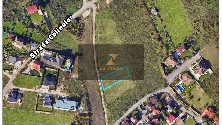 Teren intravilan str. Colinelor Oradea 940 mp - Poză 1