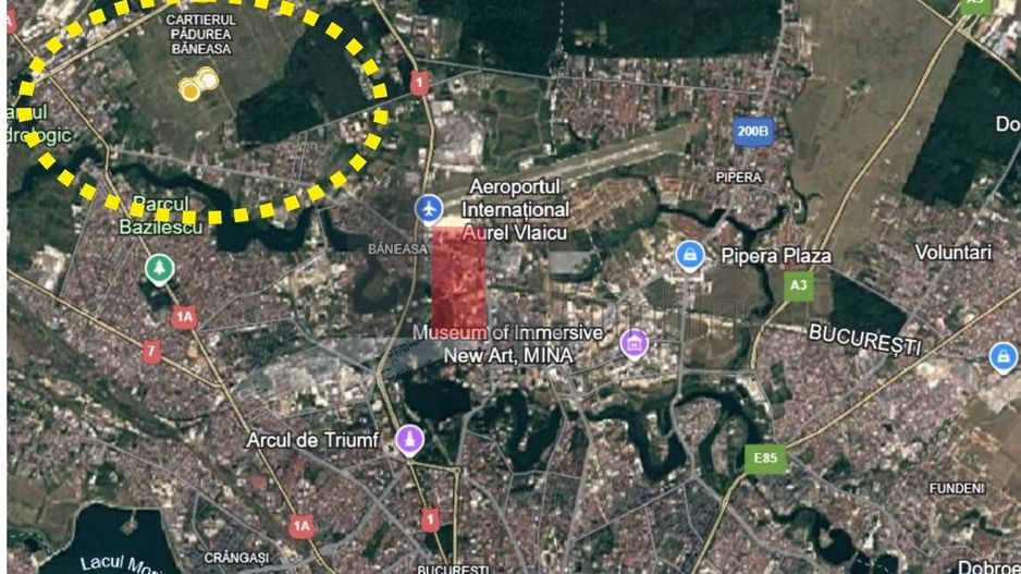 Teren  cartier Padurea Baneasa - Poză 3