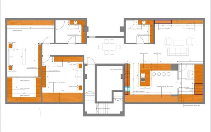 PENTHOUSE 3 CAMERE STRAULESTI, PARCARE, CENTRALA, METROU, COMISION 0% - Schiță 2