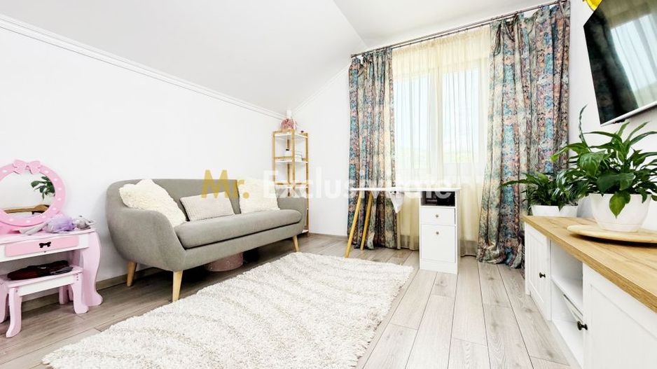 Casa moderna la cheie cu teren 485 mp Stefanesti - Poză 22