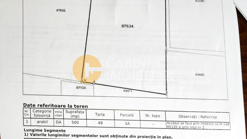 Valea Lupului, intravilan, 50 m deschidere, 1000mp - Poză 3