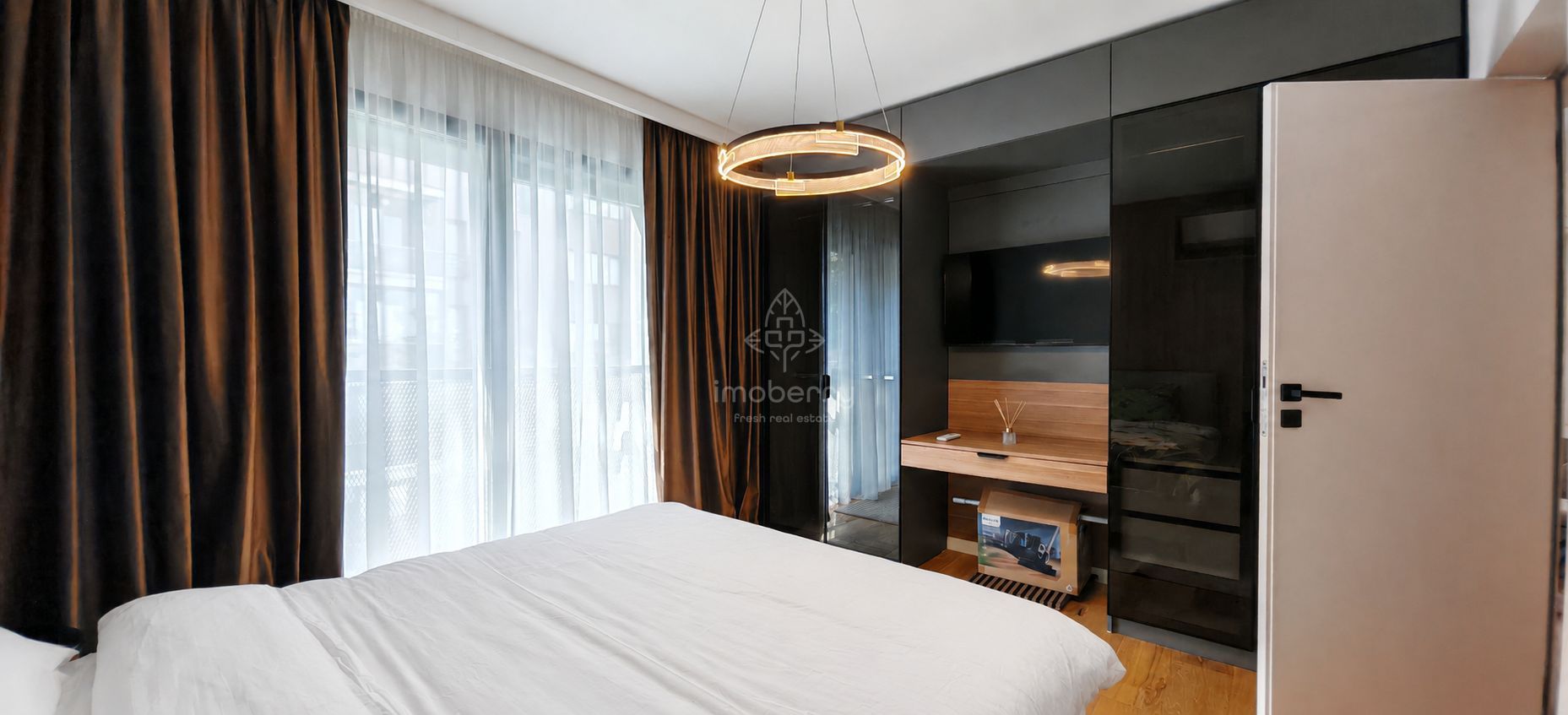Apartament 3 camere de inchiriat, parcare, Baneasa-Aviatiei, bloc nou - Poză 8