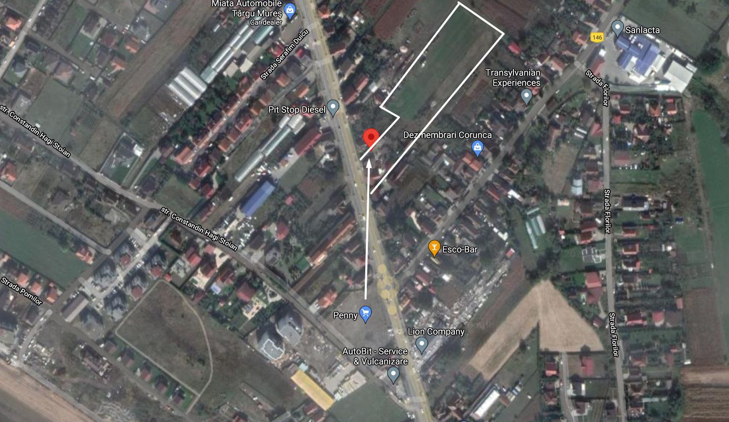 Unirii - Teren intravilan 4800 mp - la sosea - Poză 2