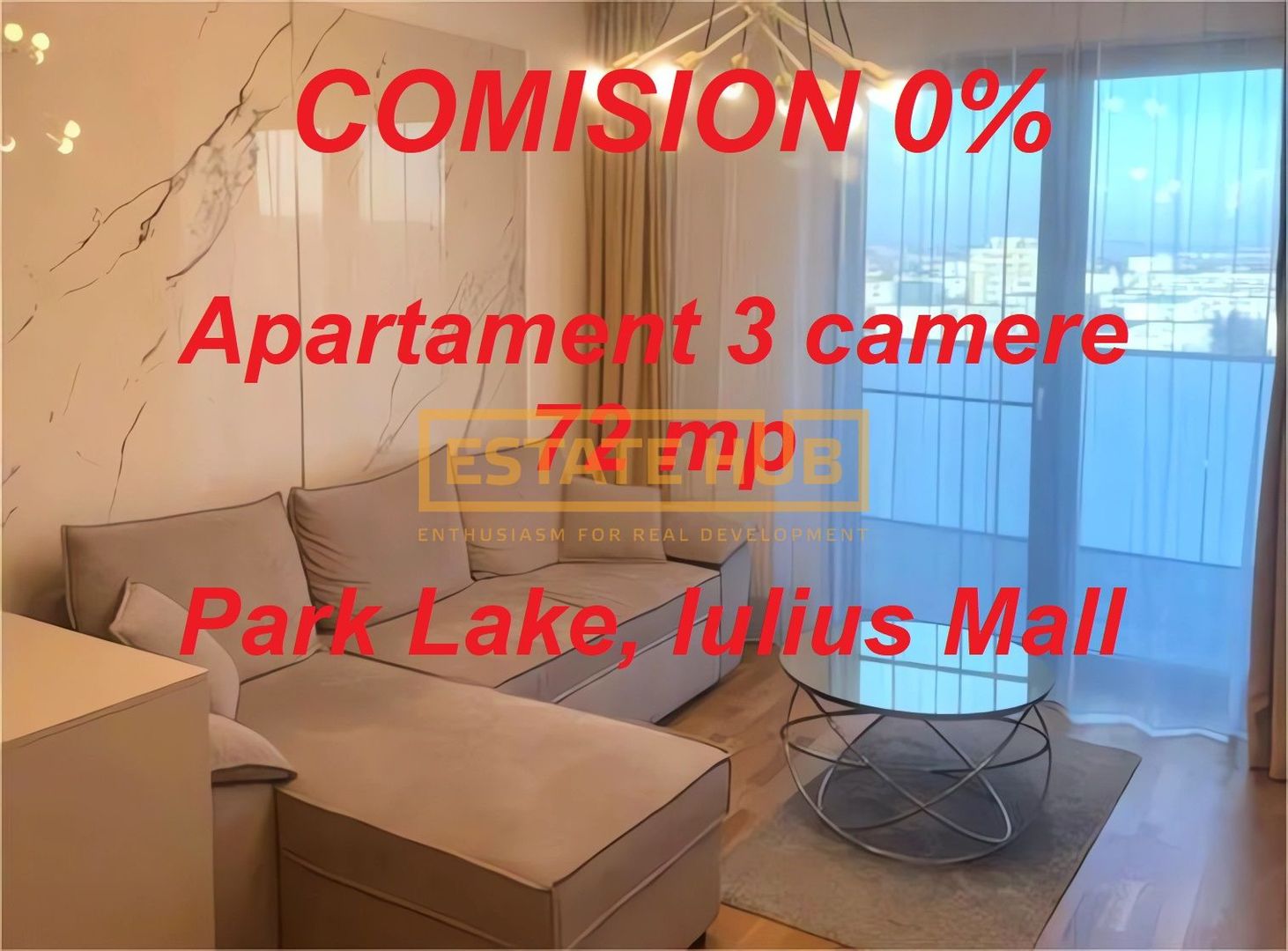 Apartamente 3 camere FINISAT | Comision 0% | Iulius Mall - Poză 1