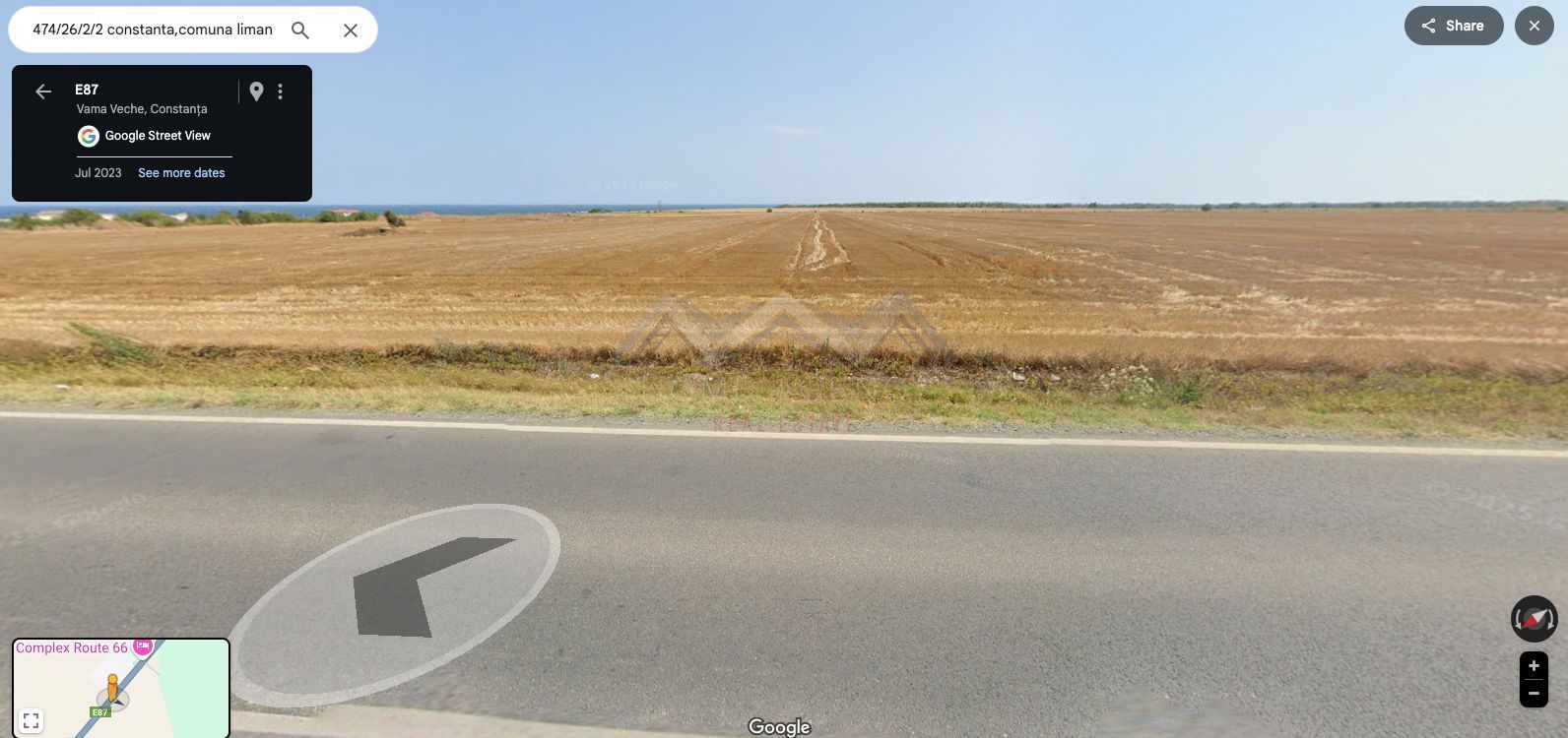 Vânzare teren Vama Veche, 937 mp, cu vedere la mare! - Poză 2