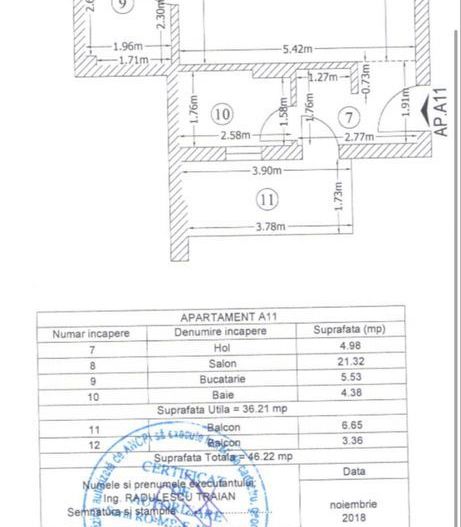 Studio apartament de vanzare zona centrala - Poză 8