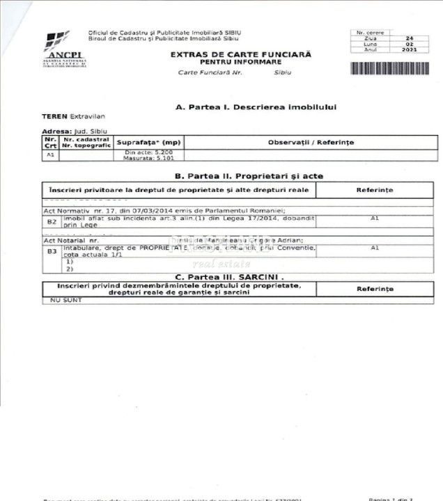 Teren extravilan-Dealul Sibiului - Poză 6