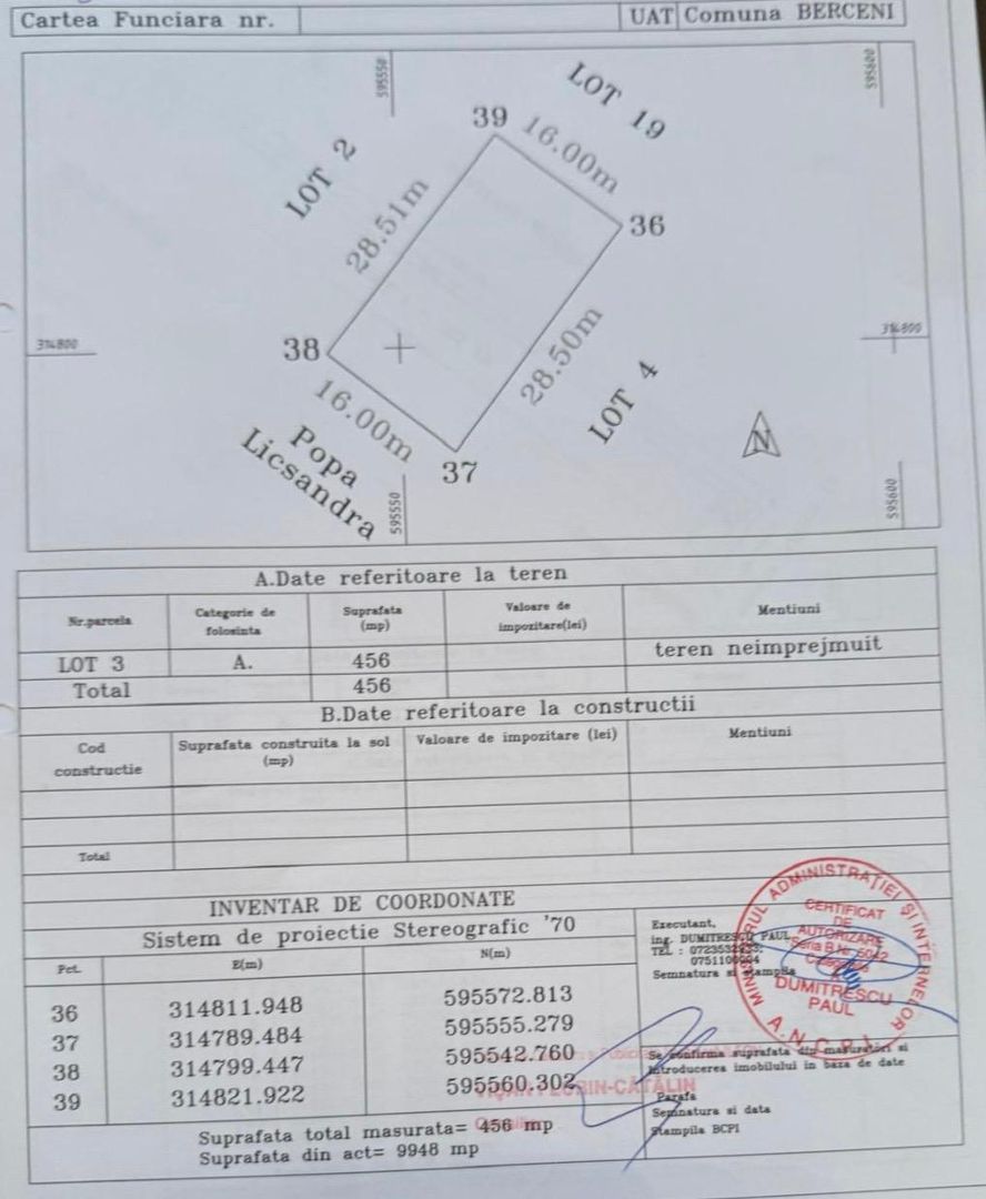 Teren 912mp de vanzare in Berceni / Strada Zanelor (2 loturi) - Poză 5