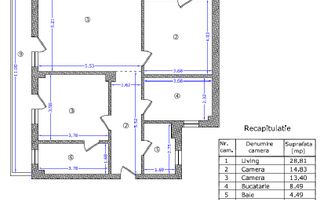 Apartament de Lux cu 3 Camere – 85 mp utili + Terasă 18 mp - Schiță 10