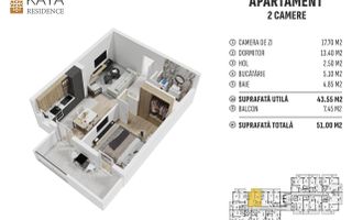PLATA IN RATE! Apartamente noi, COMISION 0! - Poză 16