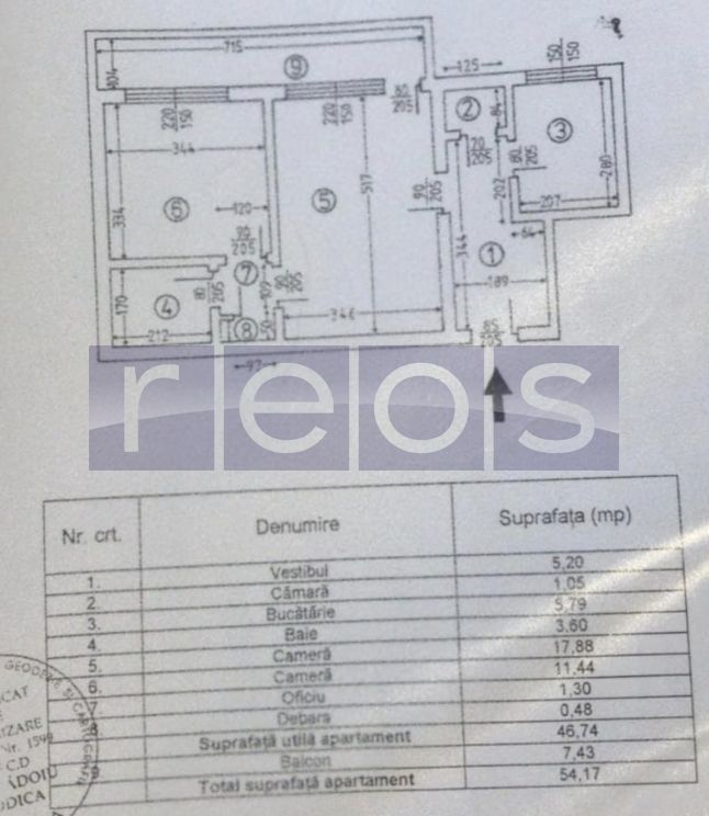 VANAZARE 2  CAMERE | 54 MP | ETAJ 2 ION MIHALACHE | METROU 1 MAI - Poză 7