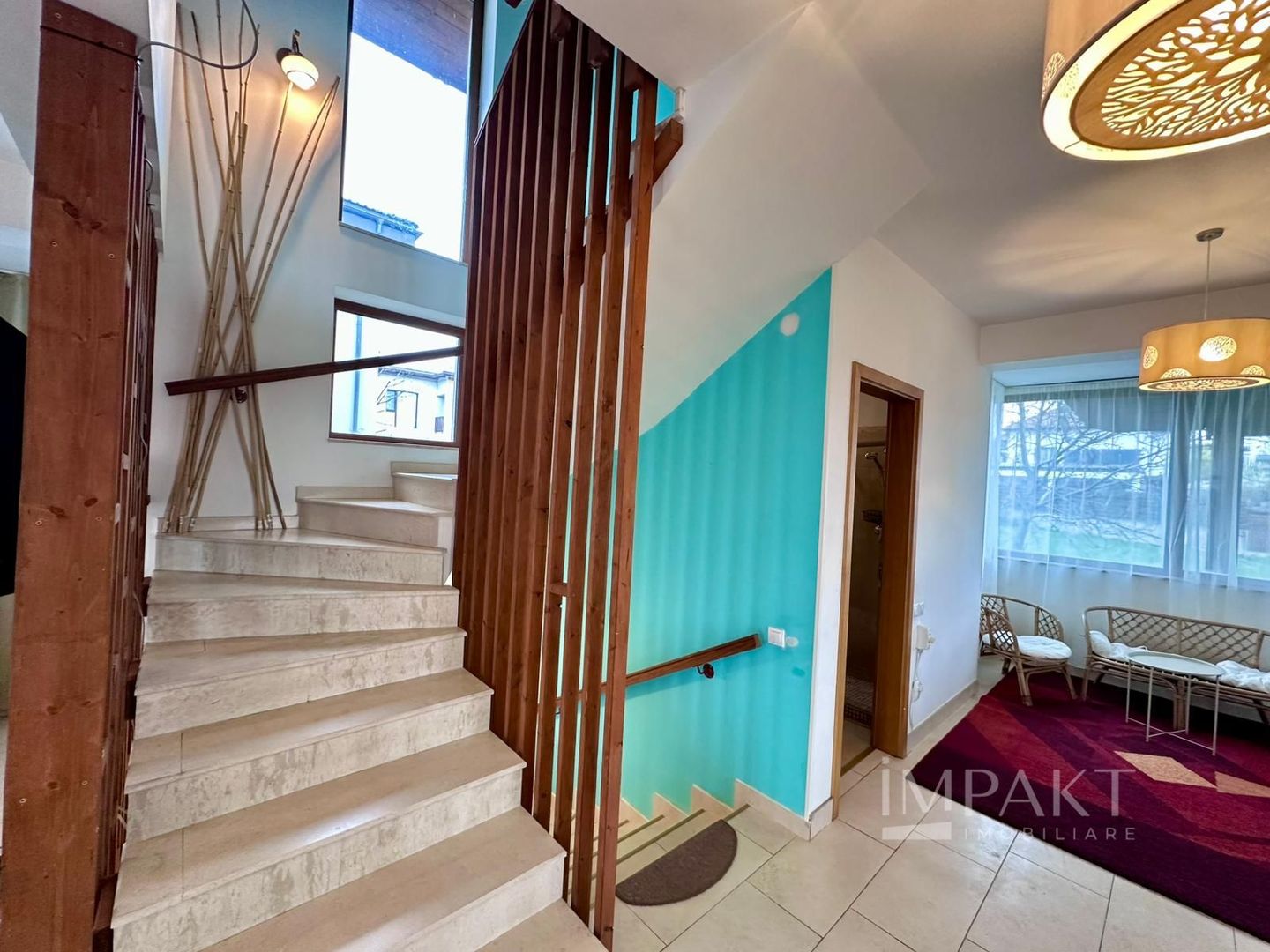 Vilă modernă 230 mp, teren generos 1000 mp, garaj, Iris - Poză 4