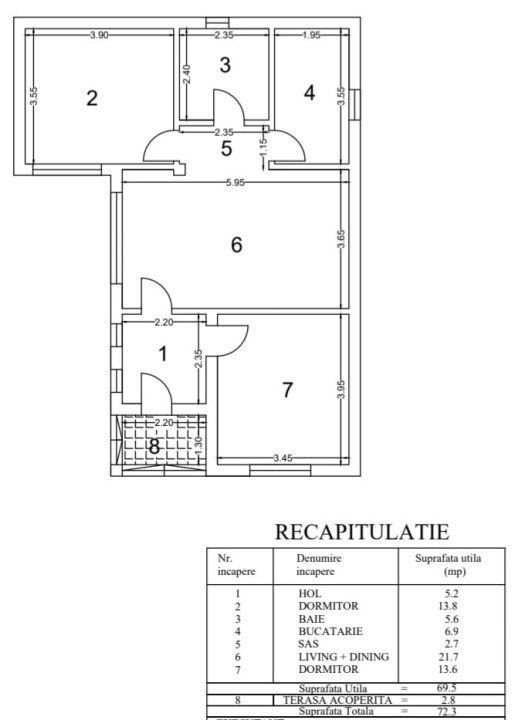 Casa nouă de inchiriat | curte proprie | zona Militari-Lujerului - Poză 7