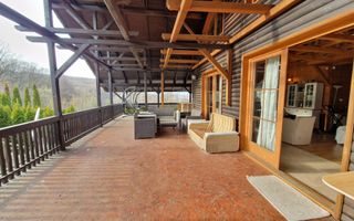 Casa din lemn D+P+M de 400 mp utili si teren 3.000 mp zona Faget - Poză 27