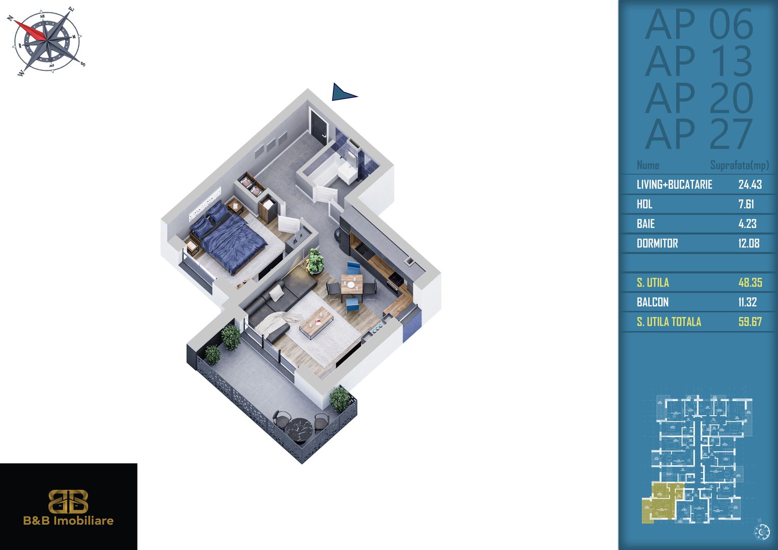 2 camere incalzire prin pardoseala finalizat - Schiță 1
